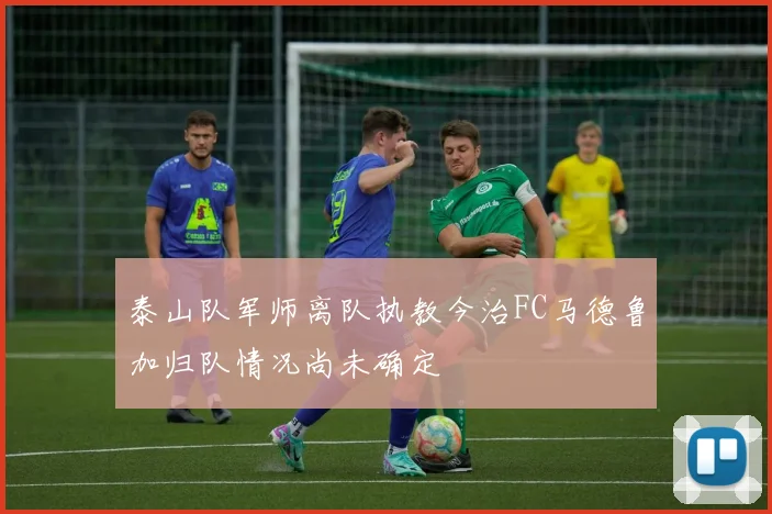 泰山队军师离队执教今治FC马德鲁加归队情况尚未确定